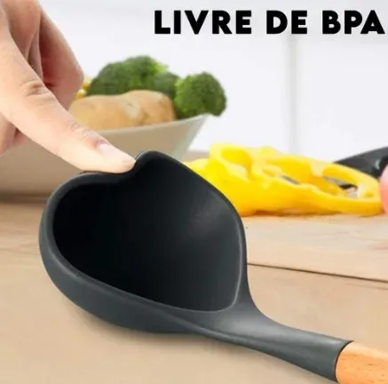 Kit Completo de Utensílios de Silicone: Cozinhe com Estilo e Segurança Cozuti