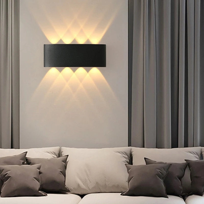 Lâmpada de Parede Led Arandela iluminação Interna E Externa Quarto Sala de Es Cozuti