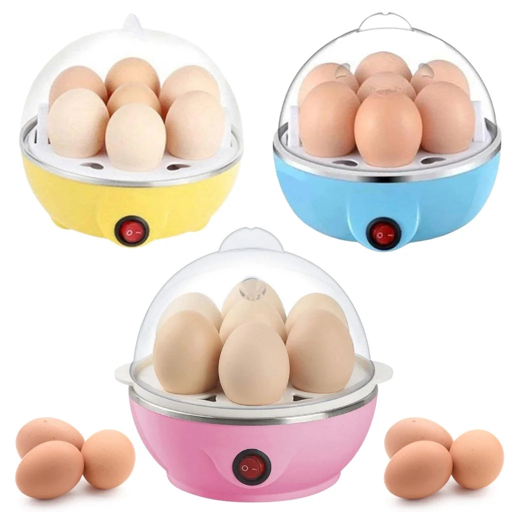 Cozedor de Ovos Portátil Elétrico Cozinha à Vapor Egg Cooker Bivolte Cozuti