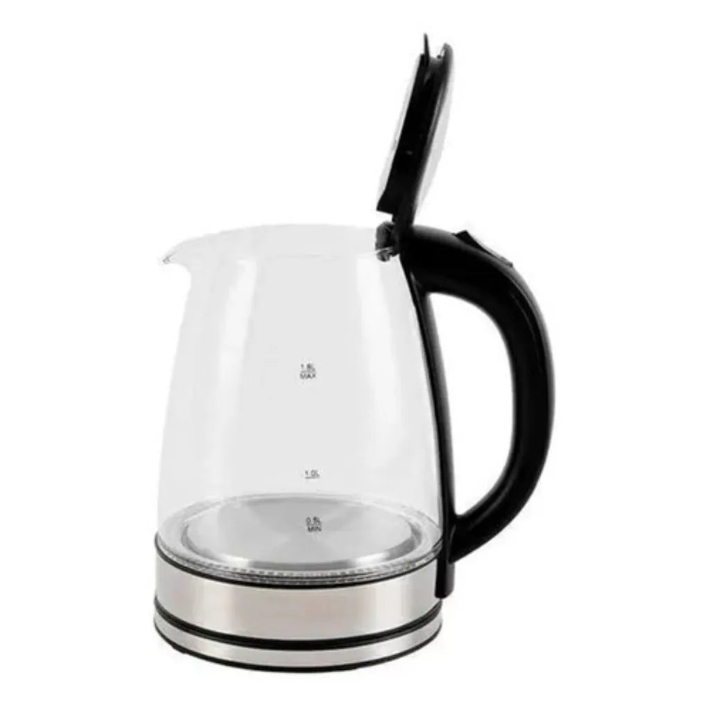 Chaleira Elétrica, Aquecedor Elétrico, café, aço inoxidável, vidro technolo Cozuti