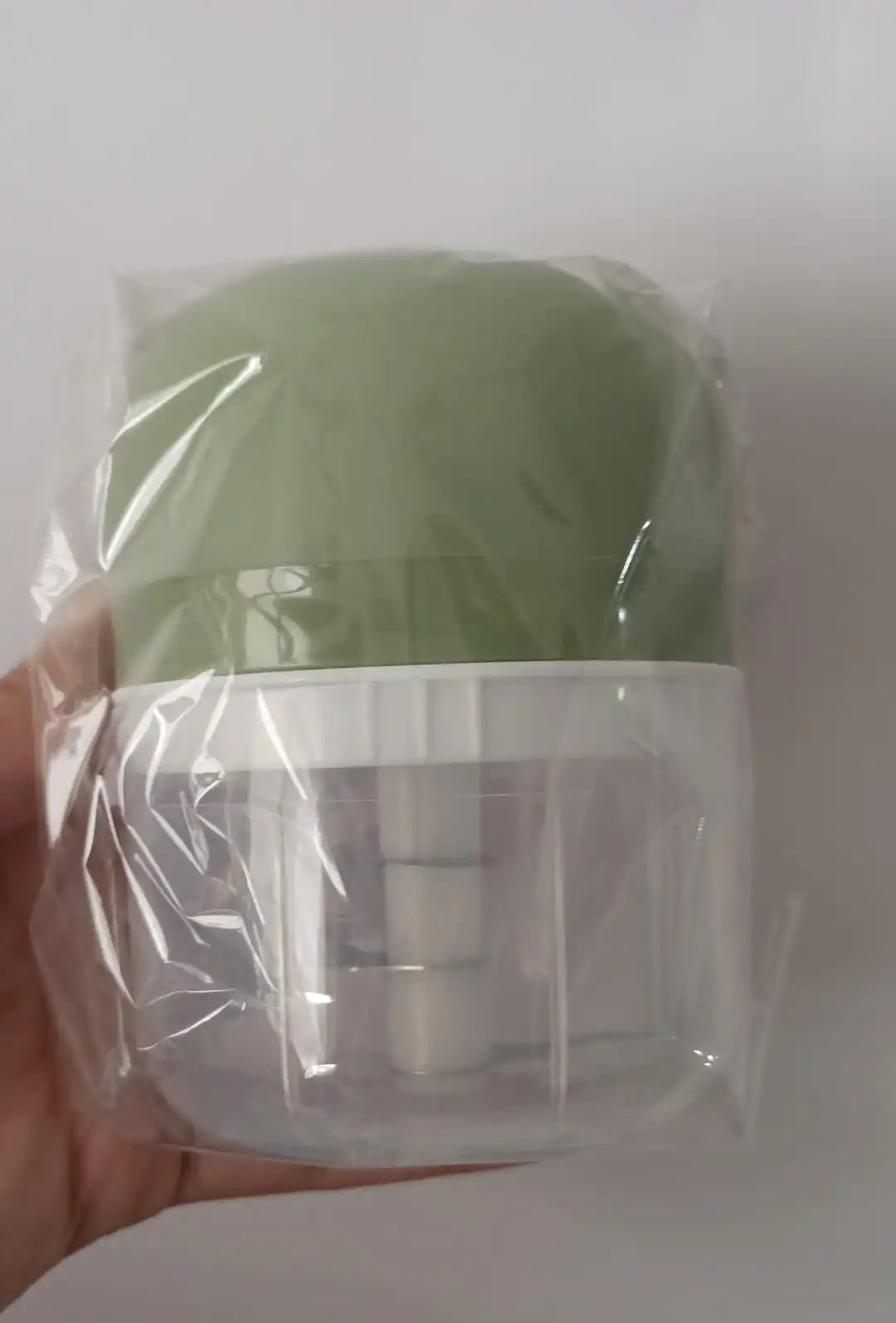 Mini Processador Triturador Elétrico 3 Lâminas Moedor Alho Cebola Carne Vegeta Cozuti