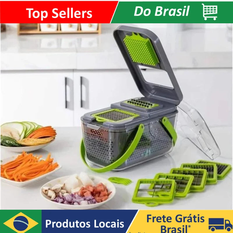Fatiador De Leguminosas - Ralador De Cozinha Doméstico Cortador Essencial Para Cozuti