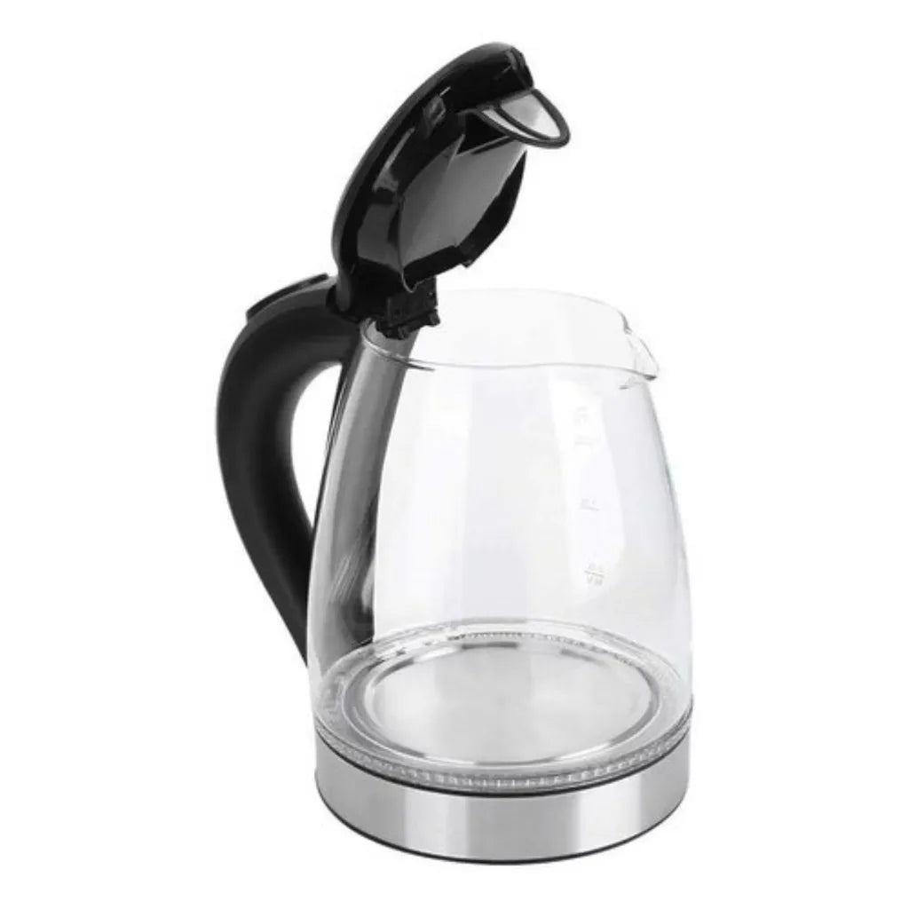 Chaleira Elétrica, Aquecedor Elétrico, café, aço inoxidável, vidro technolo Cozuti