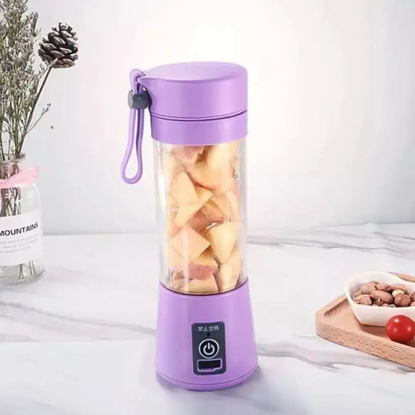 Liquidificador Elétrico Usb Recarregavel Portátil 6 Lâminas 110v/220v Cozinha Cozuti