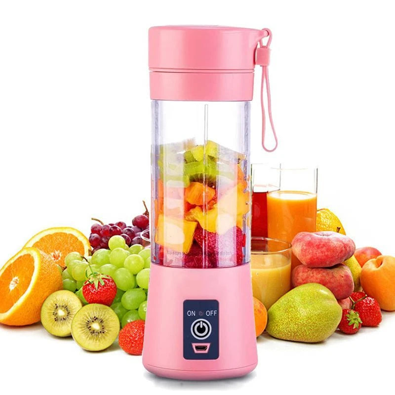 Liquidificador Elétrico Usb Recarregavel Portátil 6 Lâminas 110v/220v Cozinha Cozuti