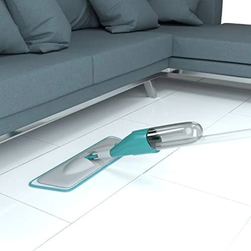 Mop Spray Fit com Reservatório, Mop Limpo e Seco, Material Scrubberyfloor, Mops Cozuti
